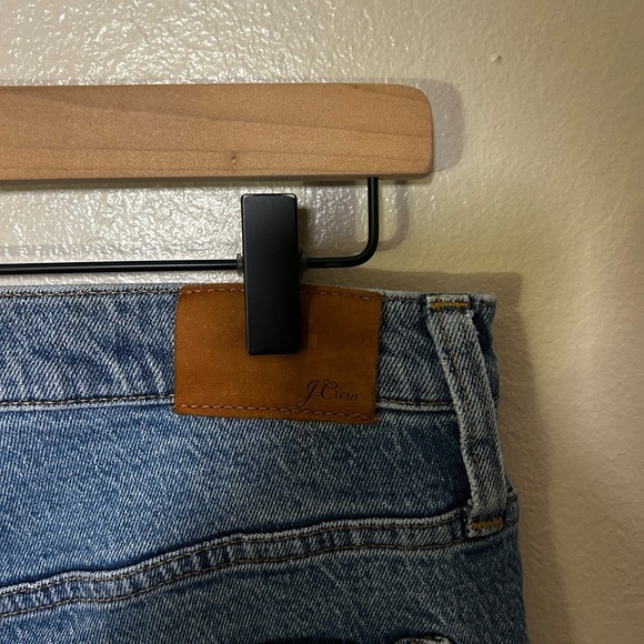 J. Crew High-rise full-length flare‎ jean in Medium Indigo wash - Picture 5 of 8